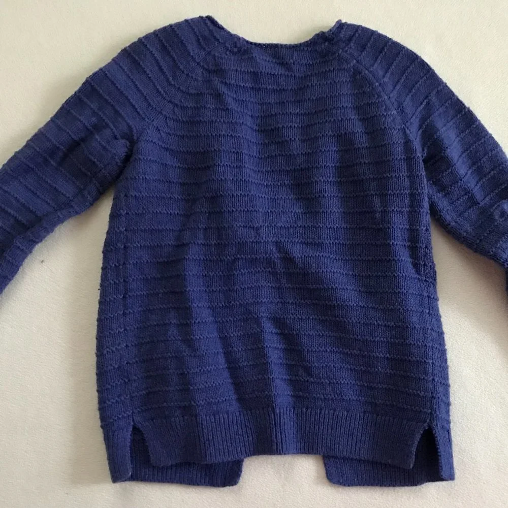GAP Girls Size S (Age 6-7), Periwinkle Blue Cardigan